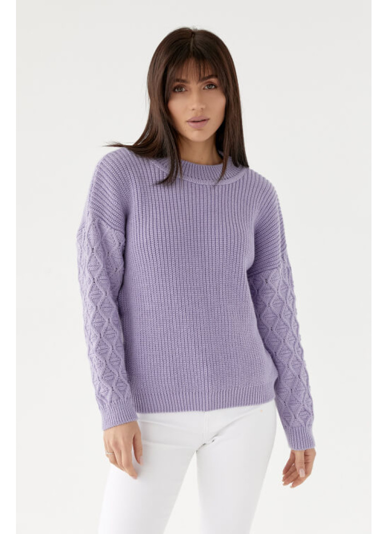 Жіночий светр фіалка
